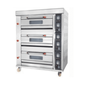 baking oven  three deck, six trays