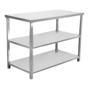 service table with 2 undershelf