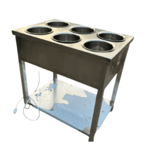 6 pot bain marie