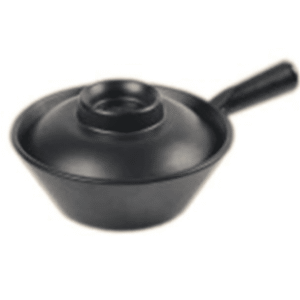 handle bowl with lid 9"