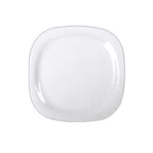 Round Sq Small Plate  8"