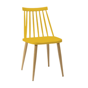 imported chair - yellow
