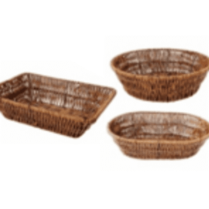 polyrattan basket super heavy